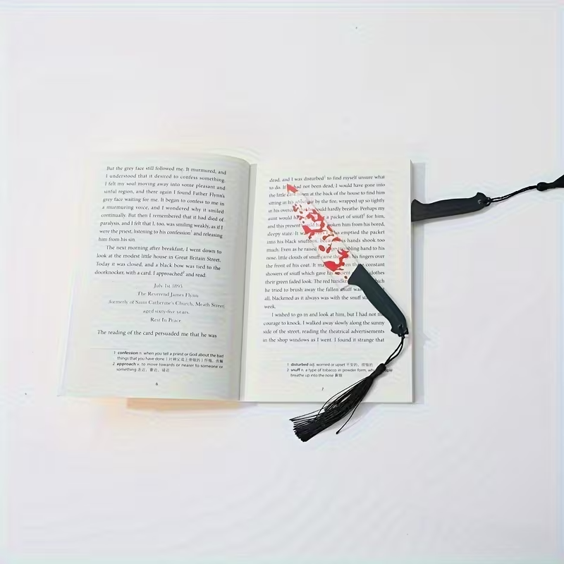 Bloody Knife Acrylic Bookmark