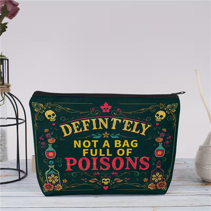 Zipper Bag - "Not a Bag of Poisons"