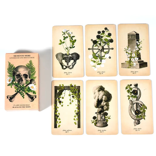 Memento Mori: Lenormand & Oracle Deck by Claire Goodchild
