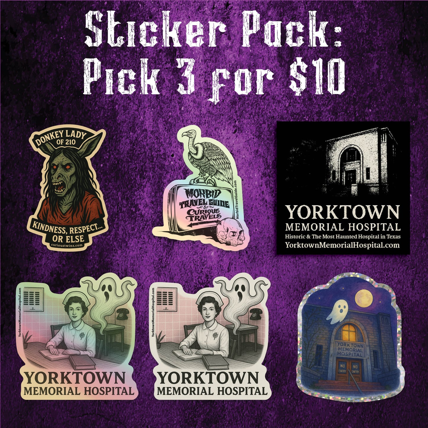 Sticker Pack - 3 for $10