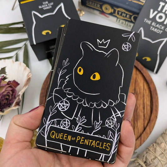 The Black Cat Tarot Deck with Guidebook