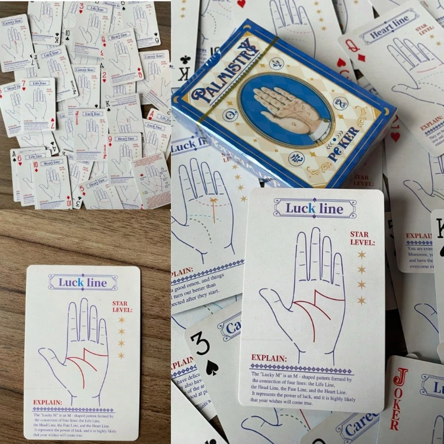 Palmistry Poker Tarot Fusion Deck