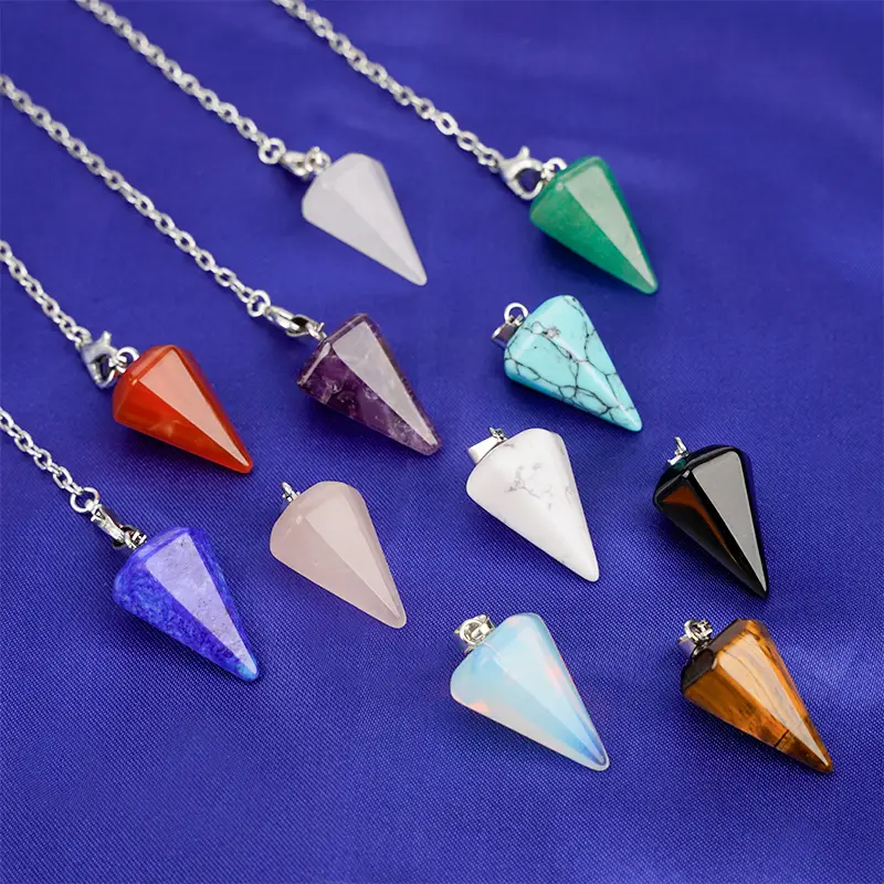 Natural Crystal Pendulum (For Dowsing & Spirit Communication)