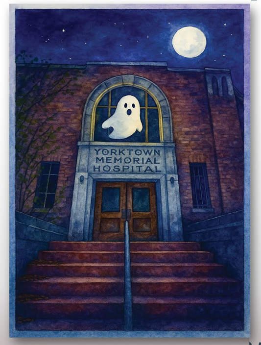 Yorktown Memorial Hospital "Friendly Spirit" Art Magnet