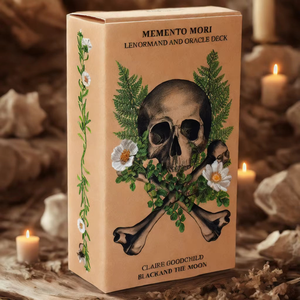 Memento Mori: Lenormand & Oracle Deck by Claire Goodchild