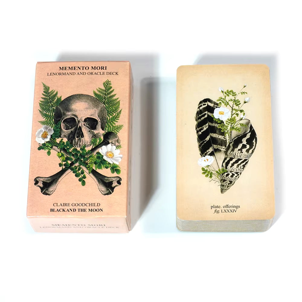 Memento Mori: Lenormand & Oracle Deck by Claire Goodchild