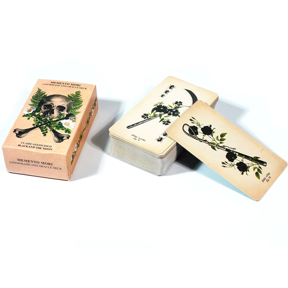 Memento Mori: Lenormand & Oracle Deck by Claire Goodchild
