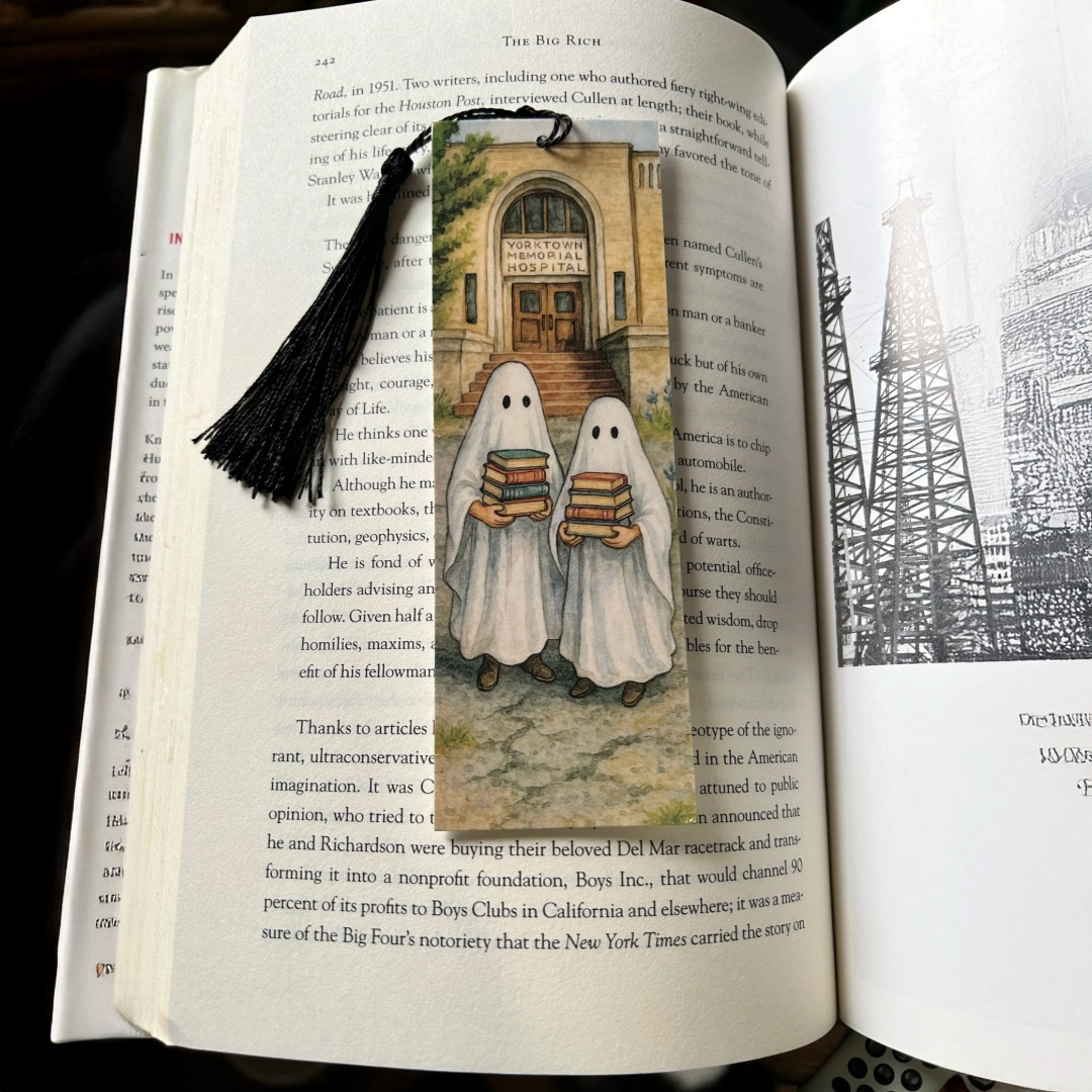 Yorktown Memorial Hospital Ghost Bookmark | 2"x6"